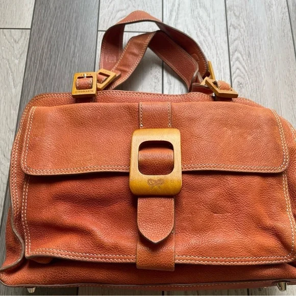 London Ania Hindmarch leather bag - Picture 6 of 13